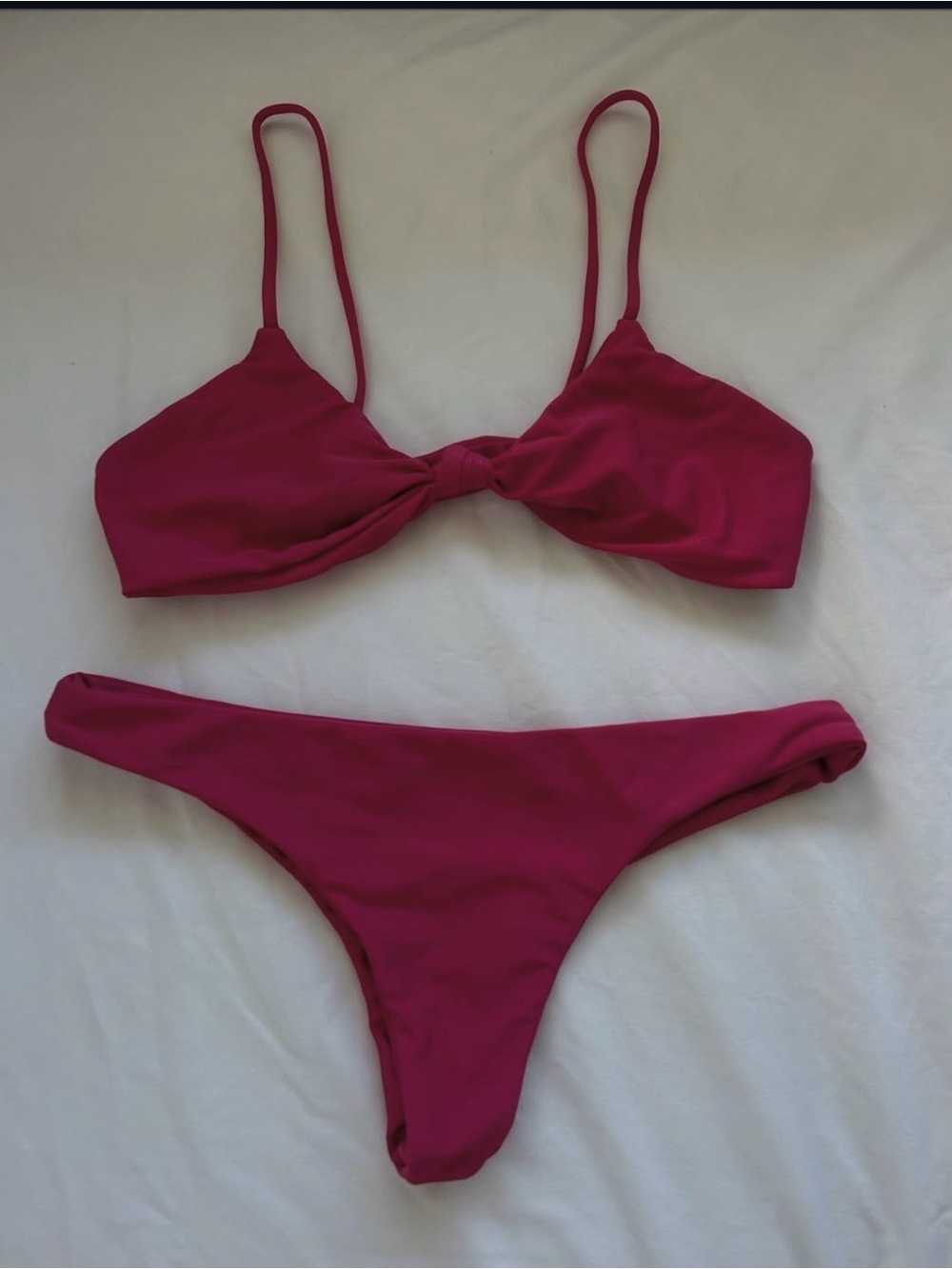 Benoa Swim Rose Knot-Front Bikini